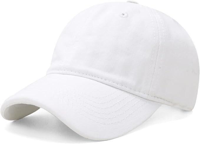 NPJY Baseball Cap Golf Dad Hat Adjustable Original Classic Low Profile Cotton Hat Unconstructed P... | Amazon (US)