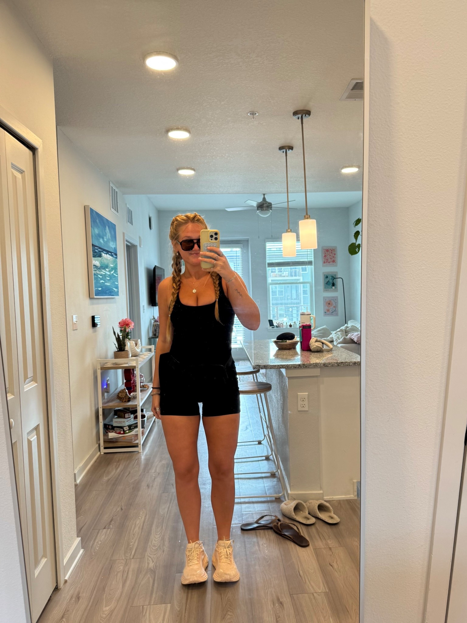 workout romper outfit 👟

#LTKShoeCrush #LTKActive #LTKTall