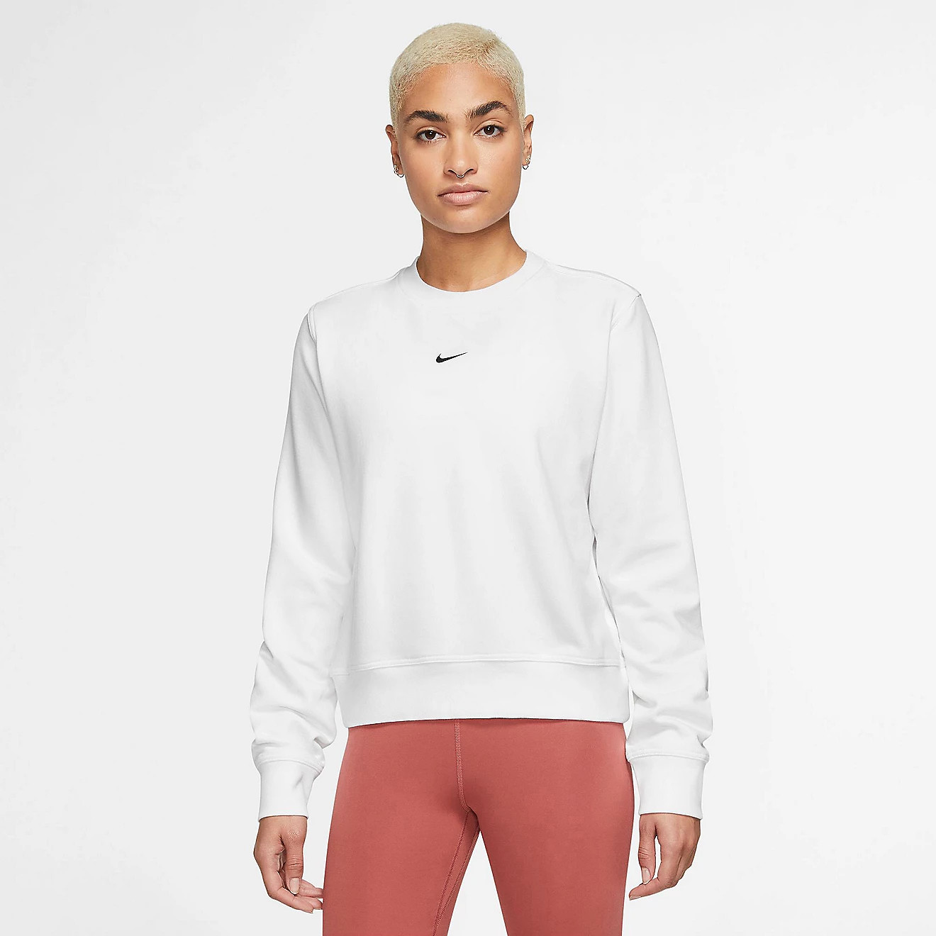 Nike Women's Dri-FIT Crew Neck French Terry Sweatshirt | Academy | Academy Sports + Outdoors