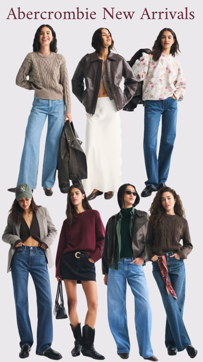 Abercrombie new arrivals! …………………. abercrombie sweater abercrombie & fitch new arrivals floral sweatshirt winter coat winter jacket blazer Abercrombie denim abercrombie jeans maroon sweater dad sweater leather jacket leather coat boyfriend sweater wide leg jeans winter outfit inspo winter outfit ideas winter trends casual work look travel look travel outfit winter jacket winter jeans abercrombie haul abercrombie finds 

#LTKFindsUnder100 #LTKWorkwear #LTKootd