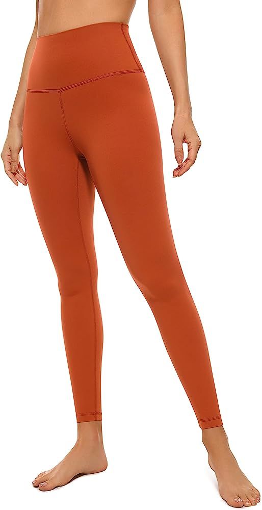 CRZ YOGA Air Feeling High Waisted Leggings for Women 25''/28'' - Warm Thick Workout Leggings Butt... | Amazon (US)