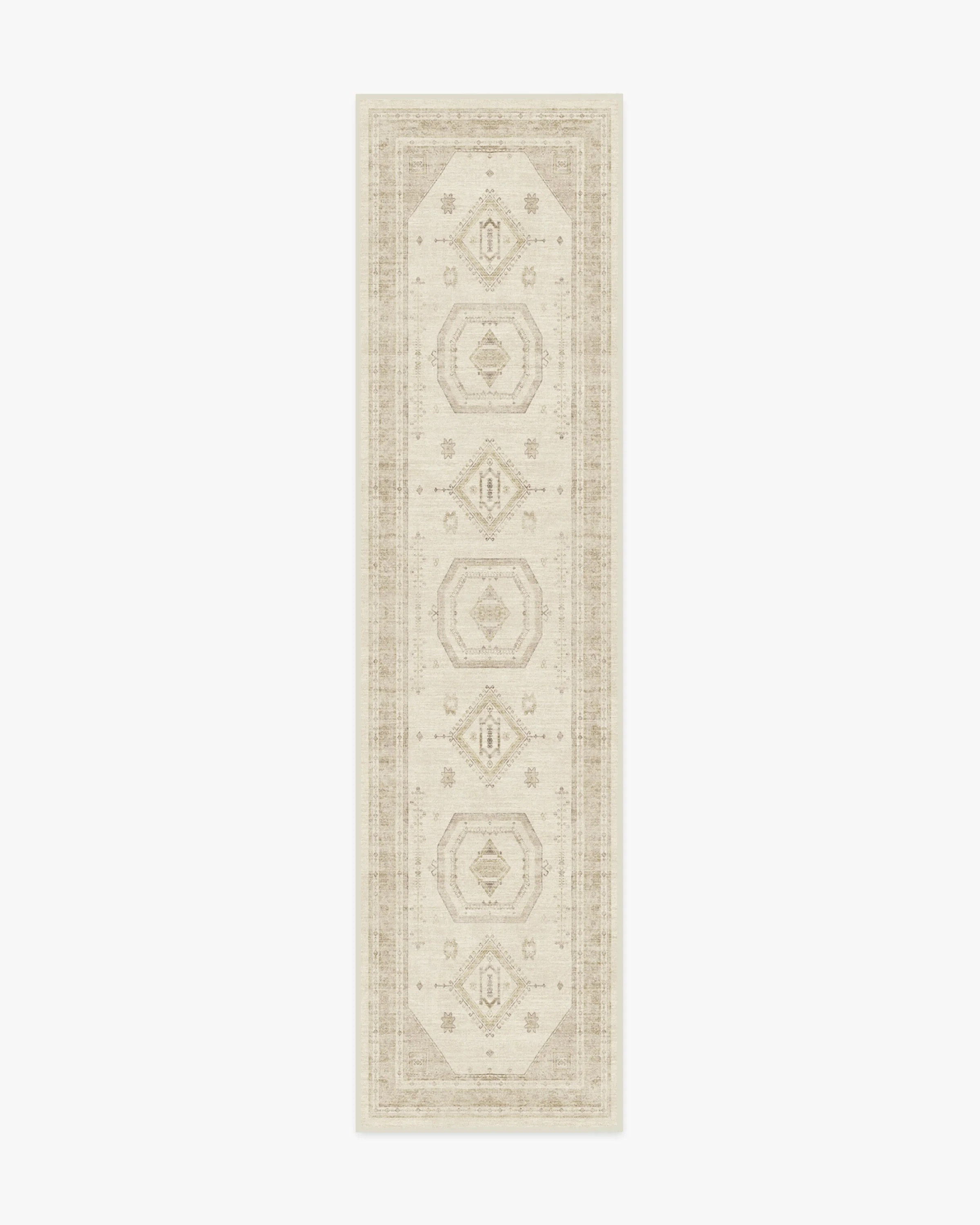 Shira Ivory & Natural Rug | Ruggable