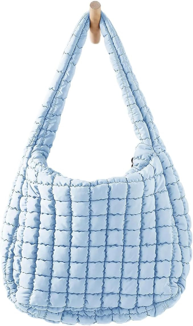 Puffer Bag Puffer Tote Bag Quilted Tote Bag Puffy Tote Bag Puffer Crossbody Bag Quilted Crossbody... | Amazon (US)