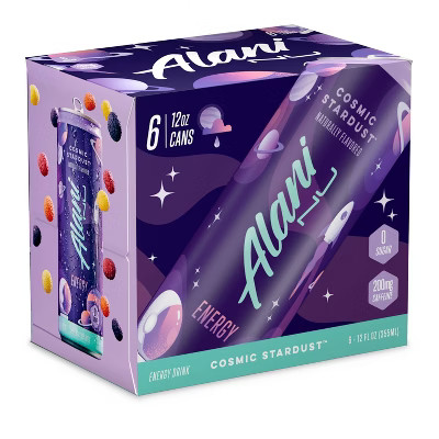 Alani Cosmic Stardust Energy Drink - 6pk/12 fl oz Cans | Target