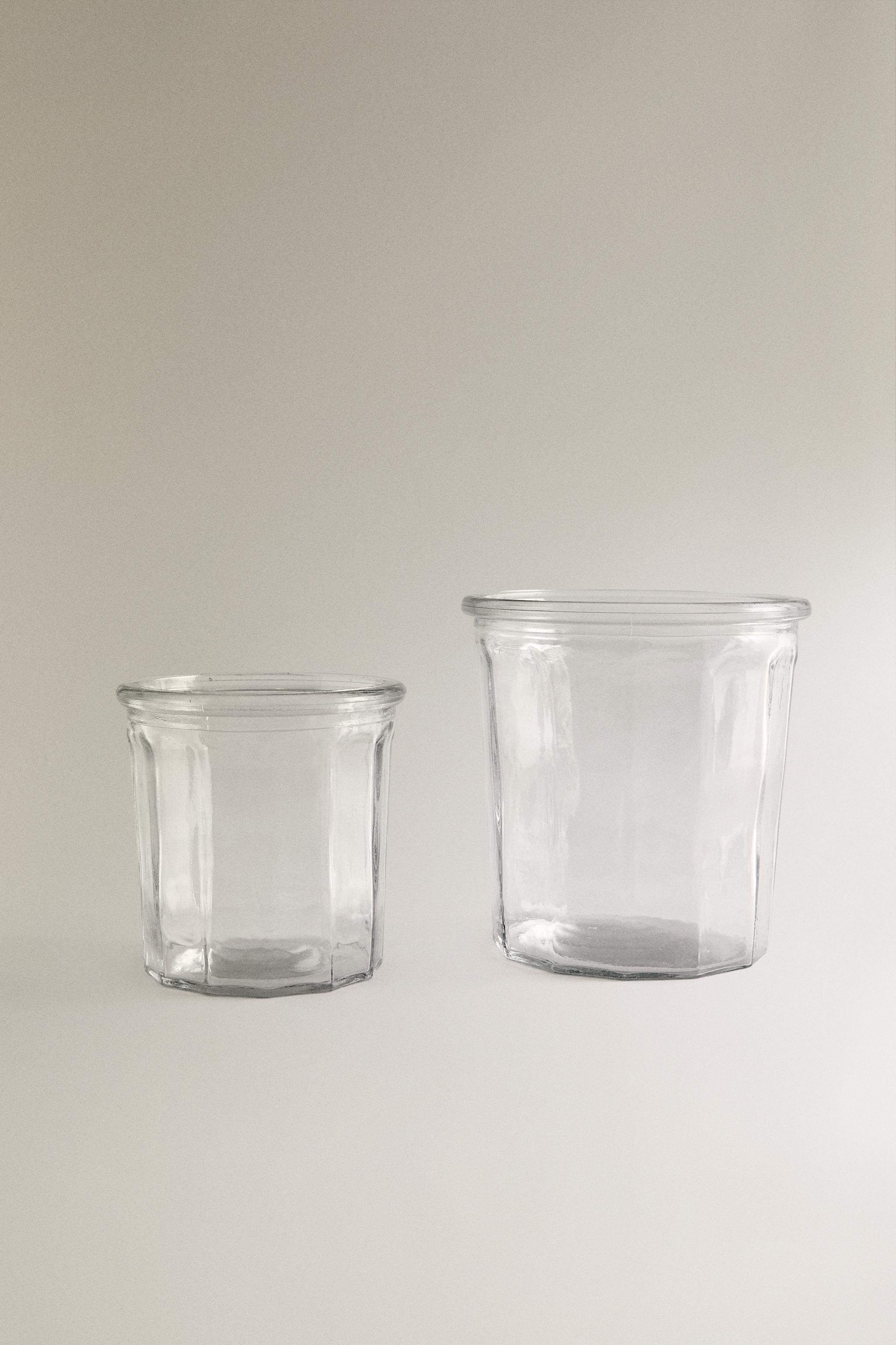 CLEAR GLASS TEALIGHT HOLDER | Zara US