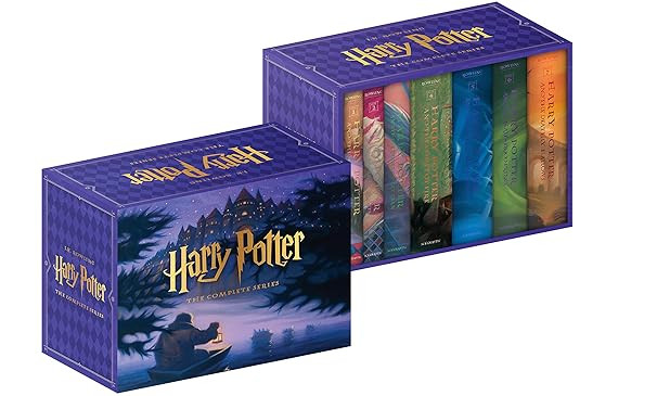 Harry Potter Hardcover Boxed Set: Books 1-7 (Slipcase)      Hardcover – February 7, 2023 | Amazon (US)