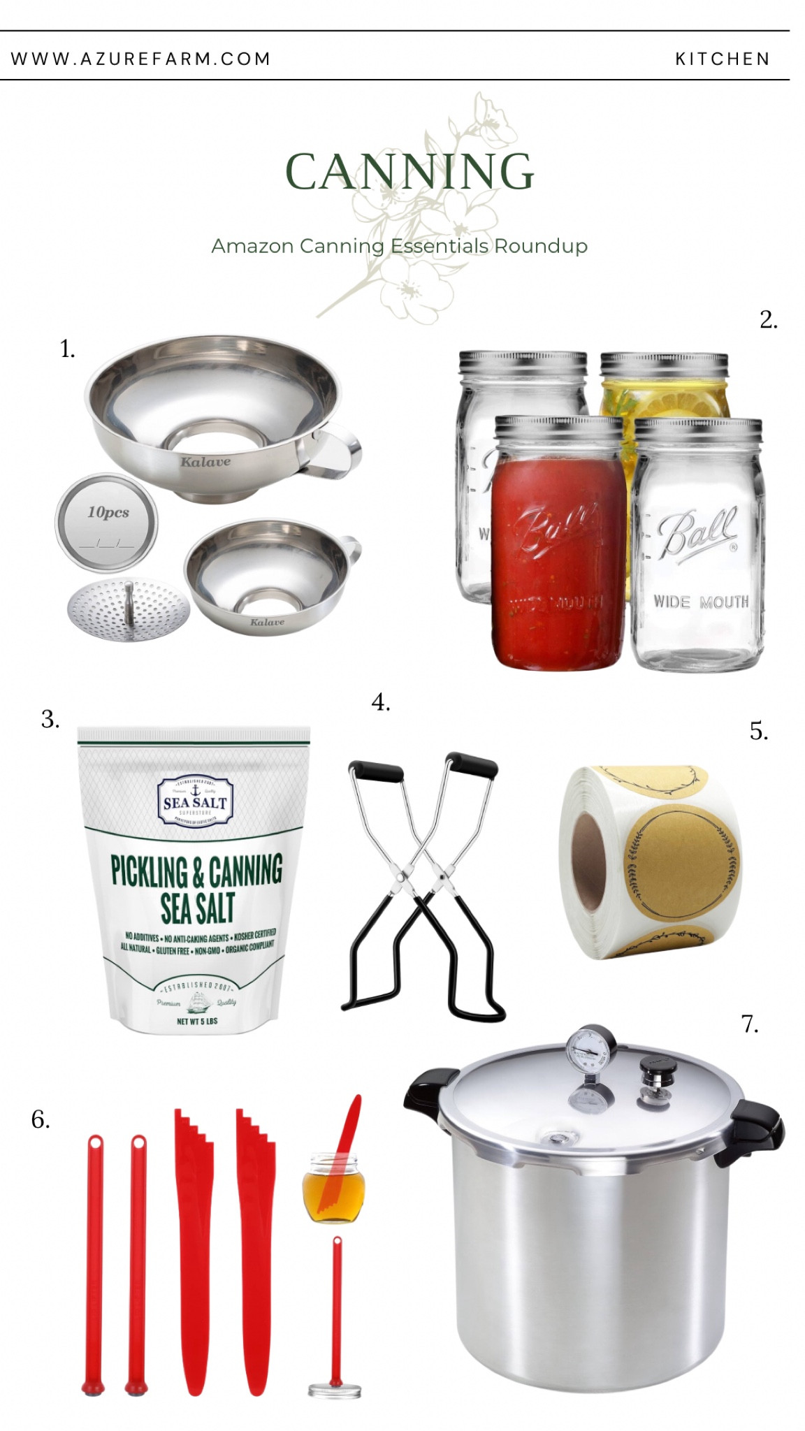 Snag these canning essentials from Amazon! 



#LTKHome #LTKFindsUnder100 #LTKSeasonal