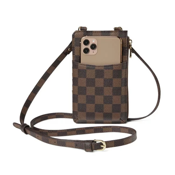 Daisy Rose Phone Holder Wallet and Cross Body Bag - RFID Blocking Wristlet with Card Slots and Zi... | Walmart (US)