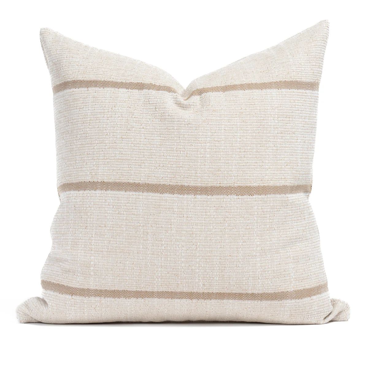 Carlin Stripe 22x22 Pillow, Amber | Tonic Living