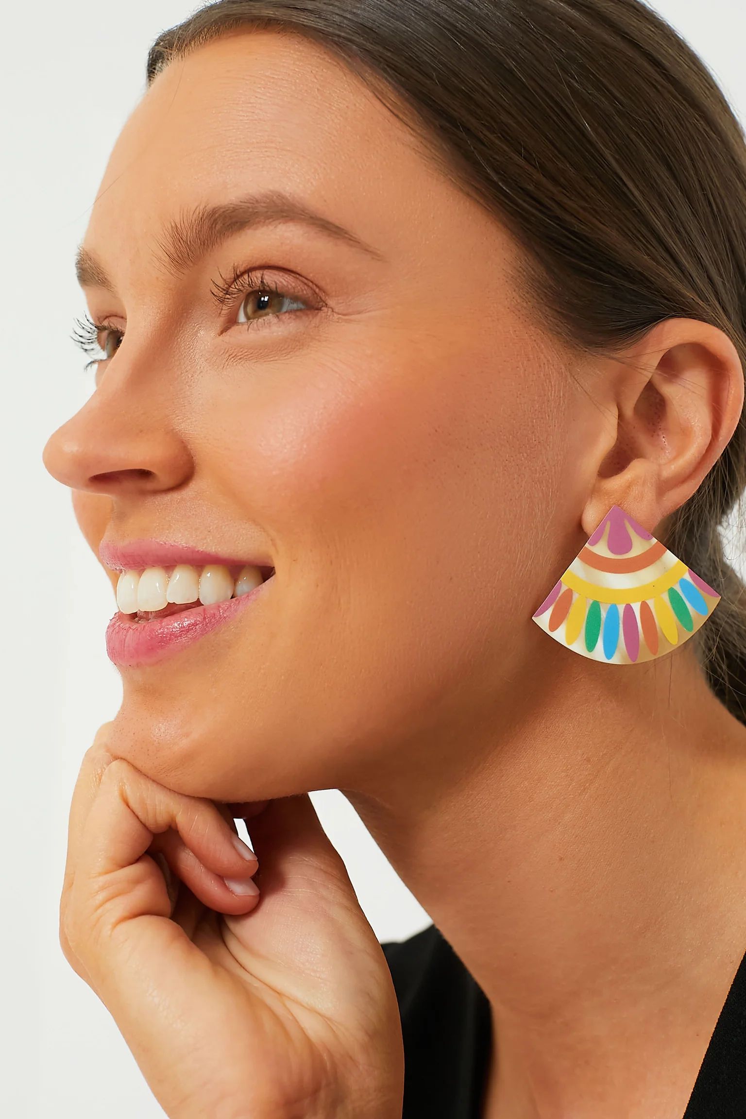 Multi Spanish Tile Earrings | Tuckernuck (US)