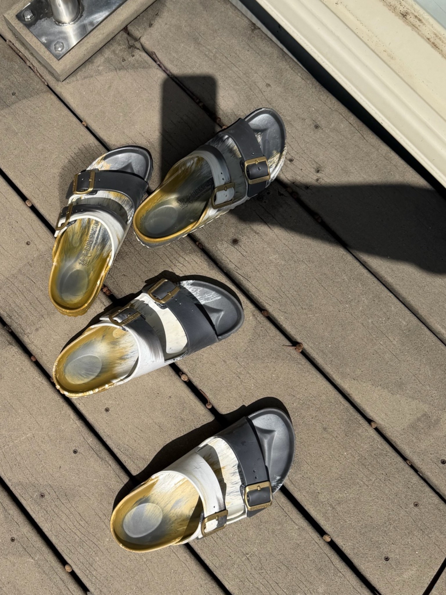 I think these are very clearly our favorite pool shoes! We each have them in multiple colors but we (accidentally) chose to match today so of course I had to document it! 📸

#summer #birks

#LTKdayinmylife #LTKmomlife #LTKSeasonal