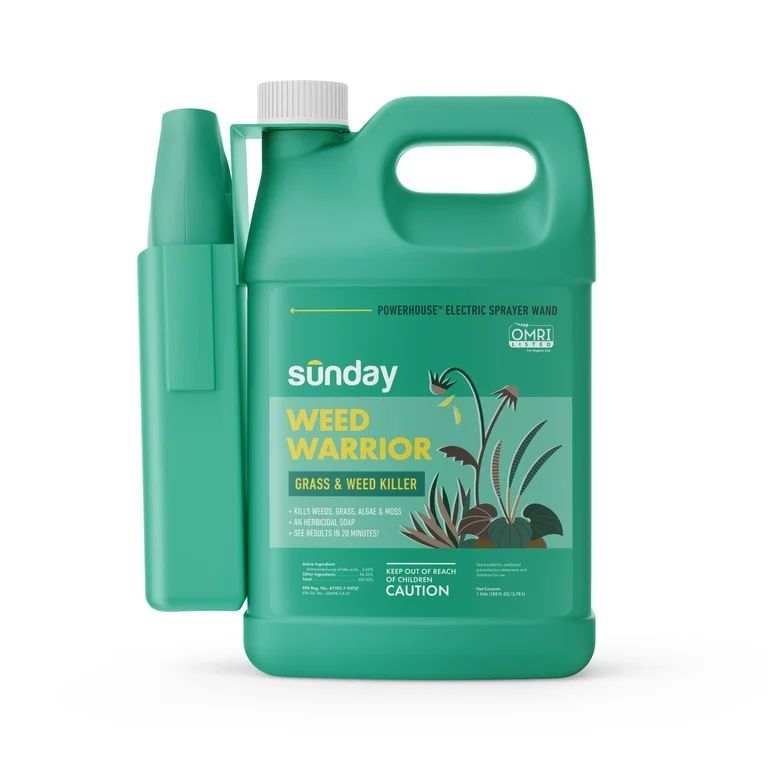 Sunday Weed Warrior Non-Selective Herbicide Gallon Sprayer 1 gal./128 oz. | Walmart (US)
