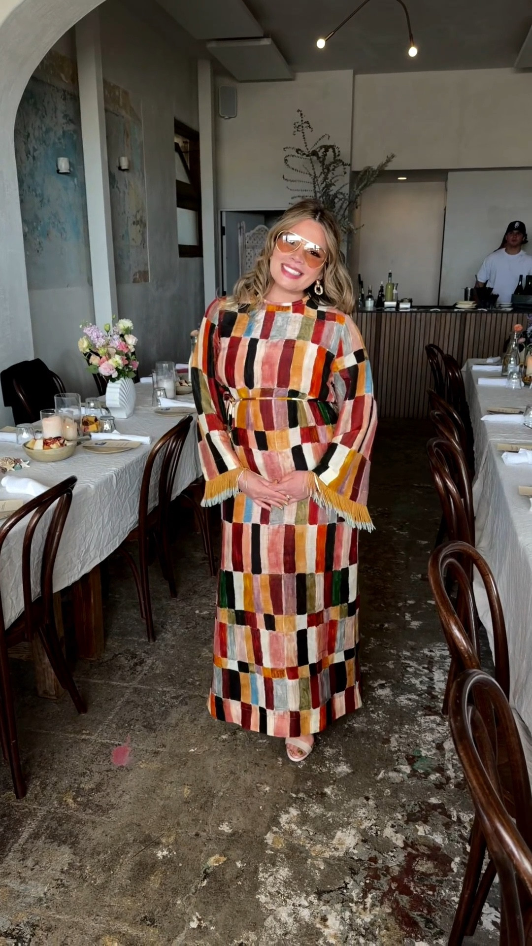 Baby shower dress 🧡