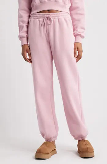 Oversize Fleece Joggers | Nordstrom