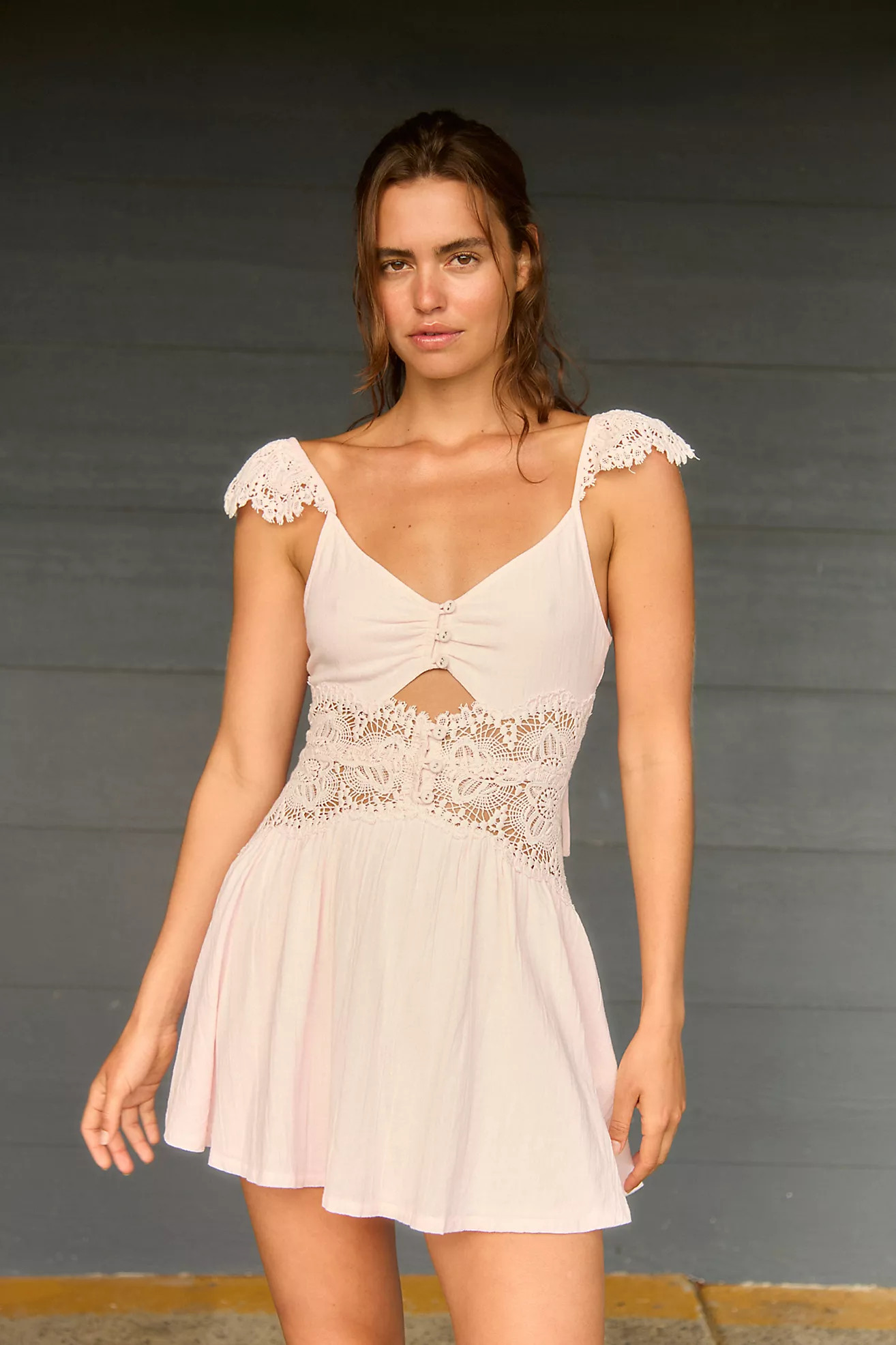 Norla Cotton Mini Dress | Free People (Global - UK&FR Excluded)