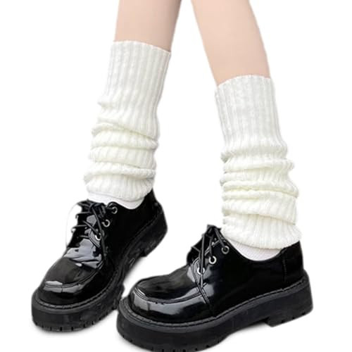 American Trends Leg Warmers Y2k Kawaii White Cute Leg Warmers Y2k Goth accessories for Women Girls 80s Party Sports White | Amazon (US)
