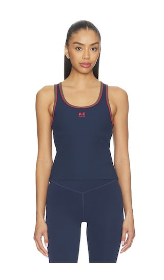 Nexus Rib Tank Top in Dark Navy | Revolve Clothing (Global)
