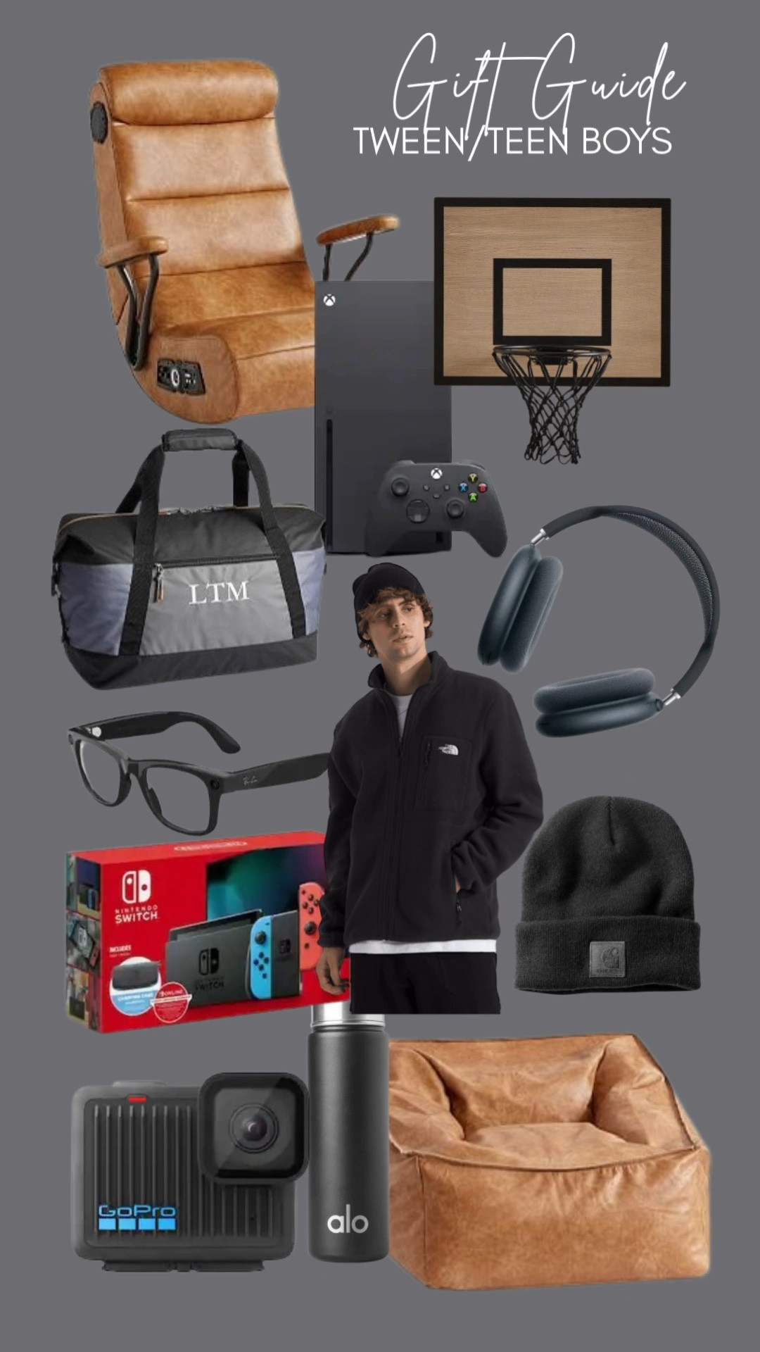 ⛹️‍♂️ The Ultimate Gift Guide for Tween & Teen Boys

If you've ever tried to shop for a teen boy, you know the struggle is REAL. It feels impossible to find a gift that's cool, practical, and something they will actually be excited about!

Don't stress! This guide has all the top picks—from gaming essentials to room upgrades—that will earn you major cool points. Get the links to all these perfect gifts here!

#giftguide #teengifts #tweengifts #tweenboygifts #teenboygifts

#LTKKids #LTKHoliday #LTKGiftGuide