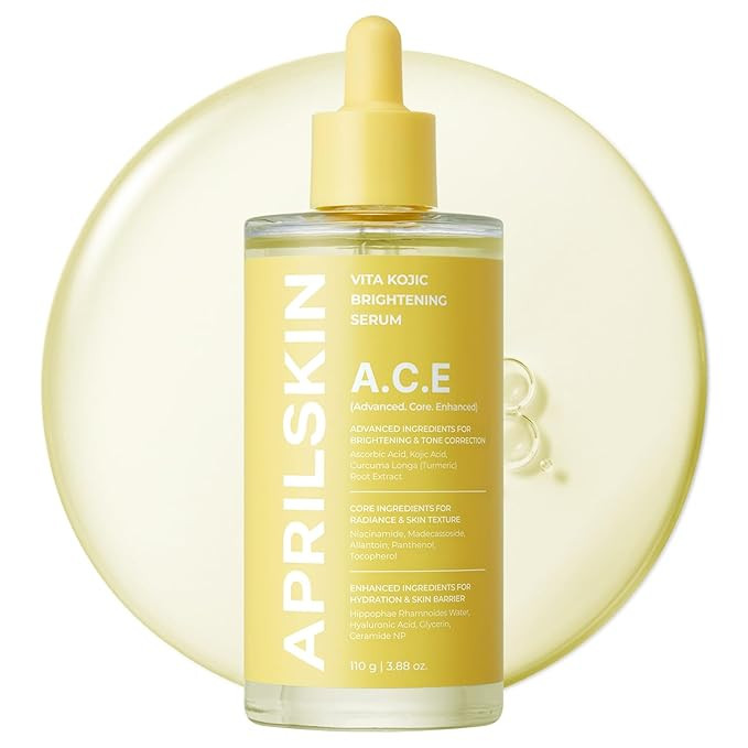 APRILSKIN A.C.E Serum｜Vita Kojic Serum for Brightening & Glow｜3-Second Brightening｜Kojic Ac... | Amazon (US)