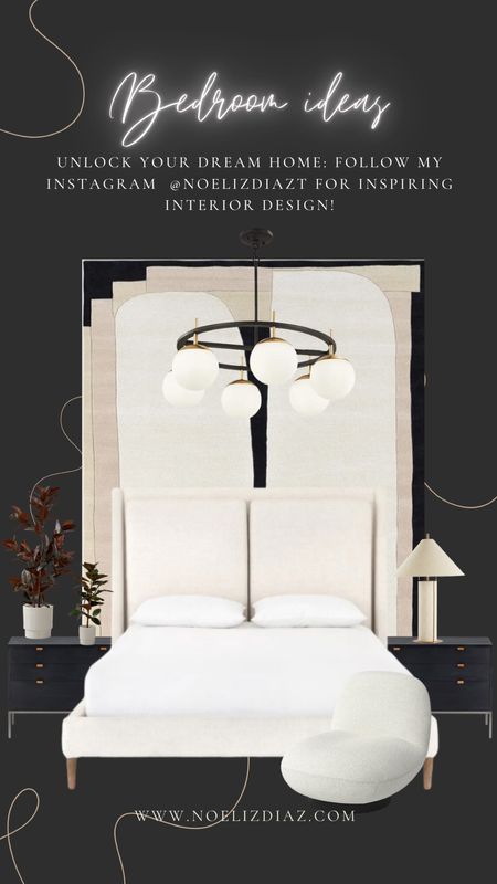 Monochrome bedroom ideas this year! 

#LTKstyletip #LTKover40 #LTKhome