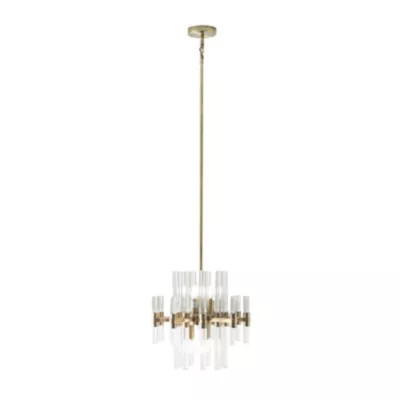 Monroe Lane Glam Metal Chandelier, Gold | Belk