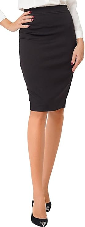 Marycrafts Women's Work Office Business Pencil Skirt | Amazon (US)