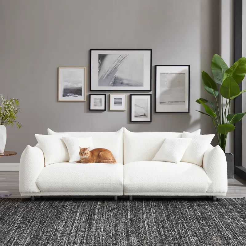 Arnya 88.9" Minimore Modern Style Sofa | Wayfair North America