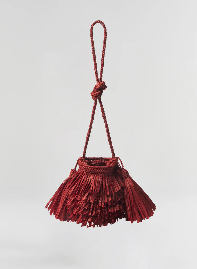 Sasha Raffia Bucket Bag | A.L.C