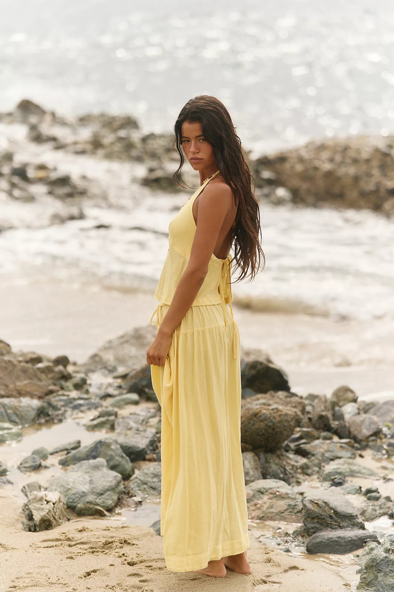 Sandshell Linen Skirt Set | Free People (Global - UK&FR Excluded)