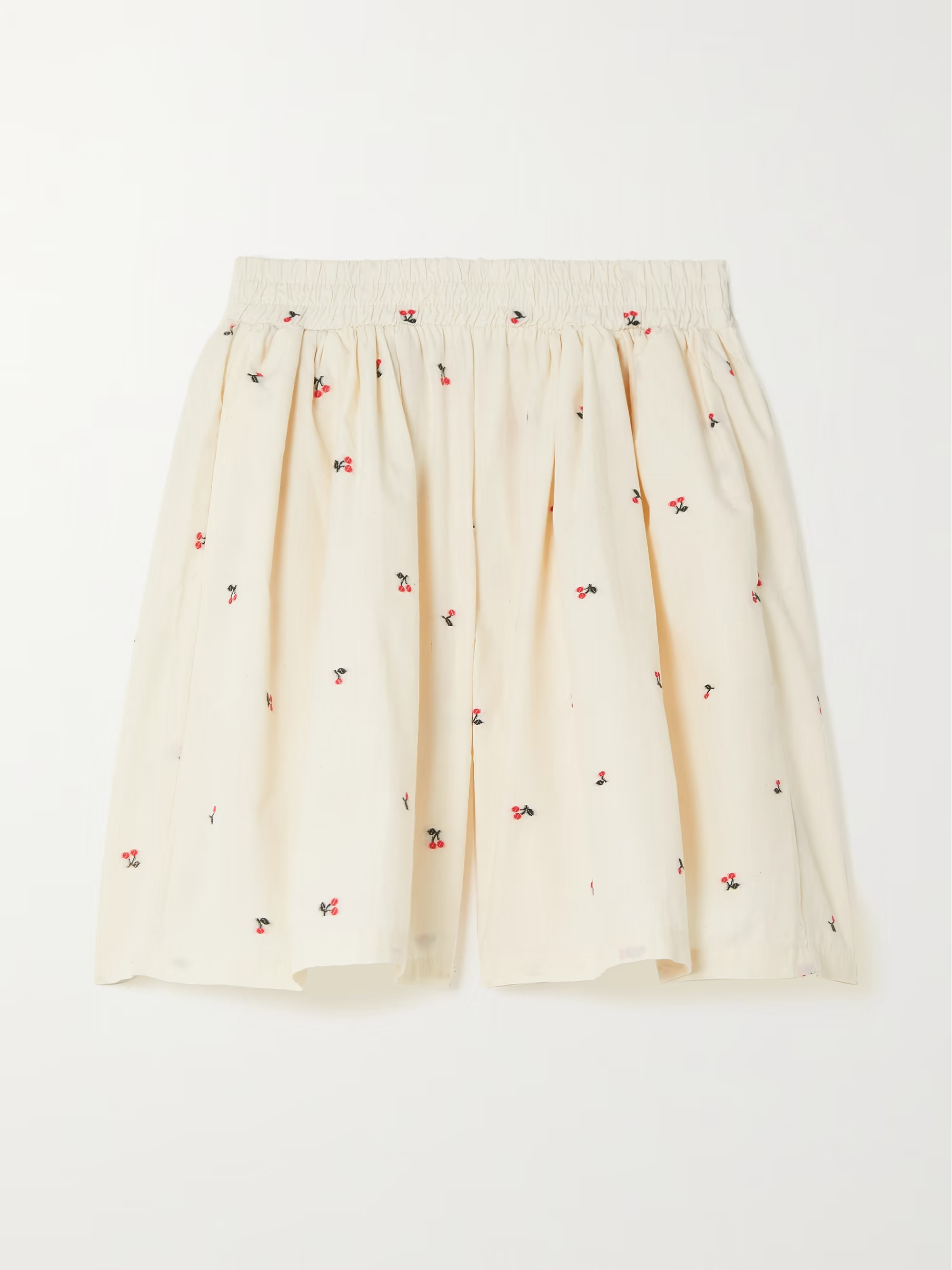 Andrea embroidered cotton shorts | NET-A-PORTER (US)