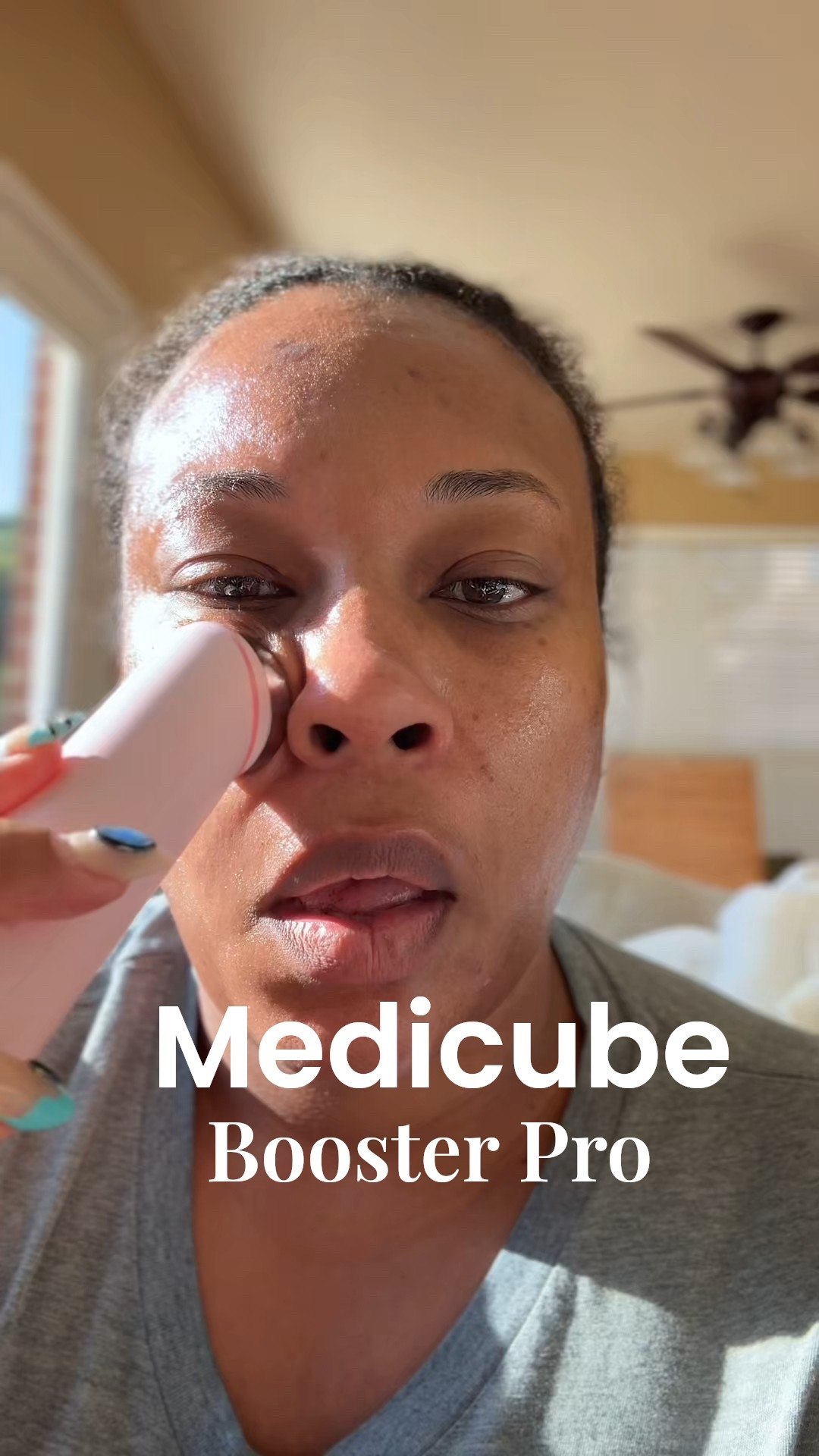 Upgrading my skincare routine with Medicube Booster Pro. All-In-One wand offers Enhanced Absorption, Radiance, Elasticity, Pore Care. Perfect for all skin types and concerns, it helps you get clean and glowing glass skin. Four steps to poreless skin! Love the booster mode for deeper penetration of products and that glass skin glow! 

#LTKSaleAlert #LTKBeauty #LTKTravel
