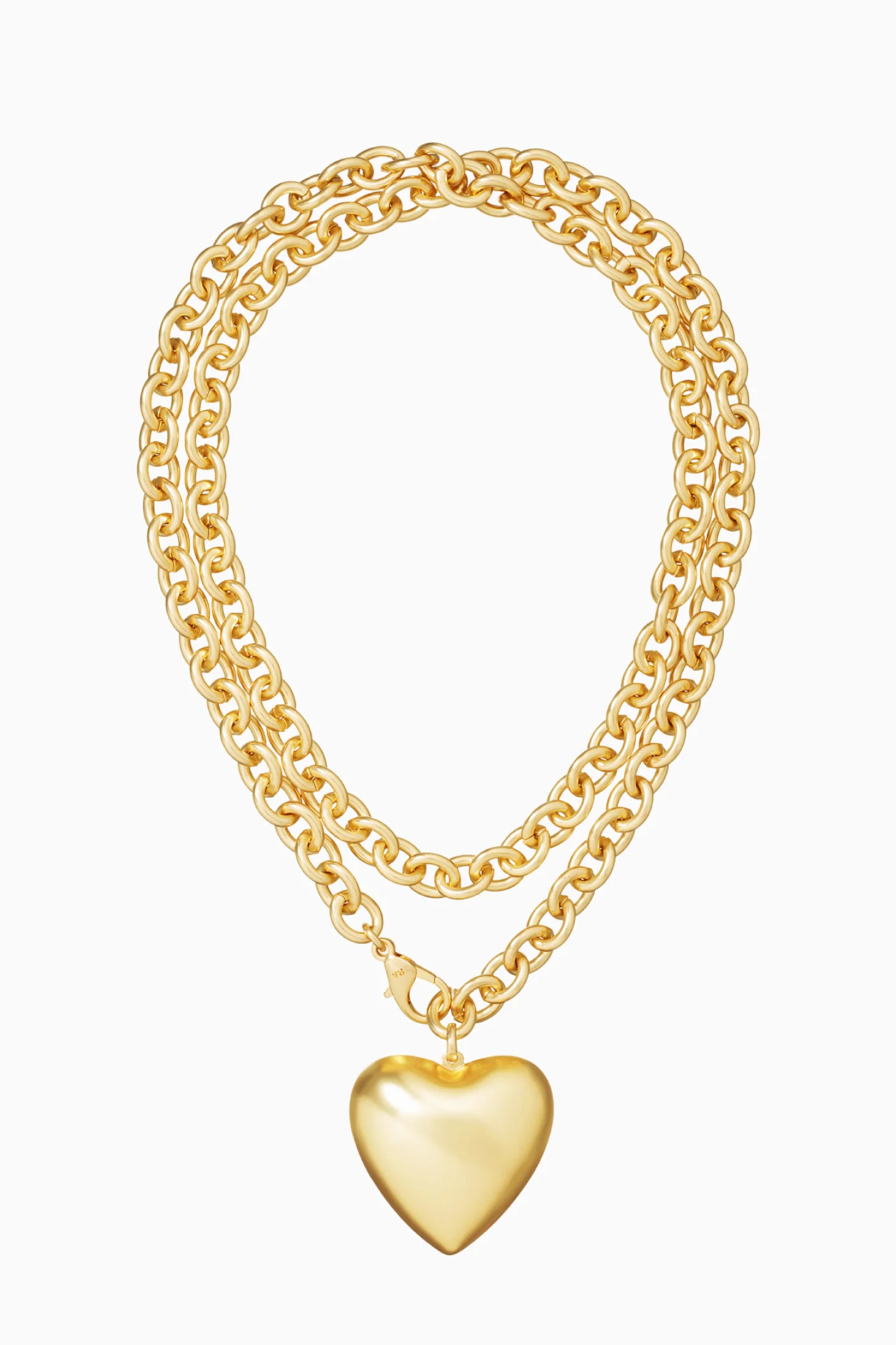 Roxanne Assoulin The Puffy Heart Necklace | LoveShackFancy