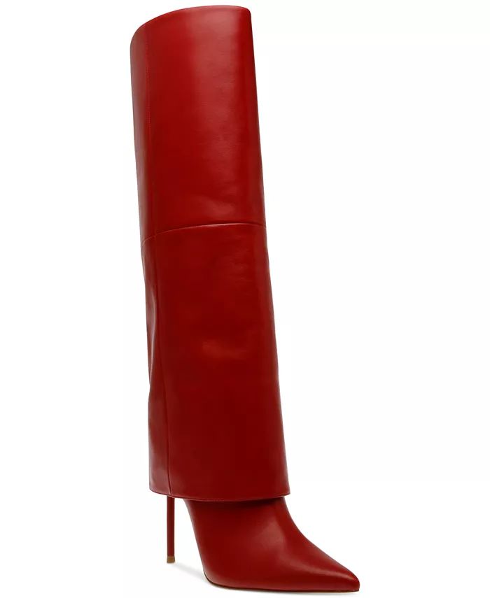 Women's Smith Stiletto Cuffed Tall Dress Boots | Macy's