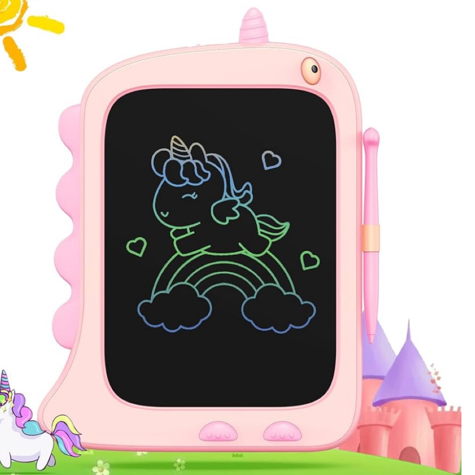 My daughter loves to draw and this is the perfect pad for the car, or even at home! Clean, no mess, safe 