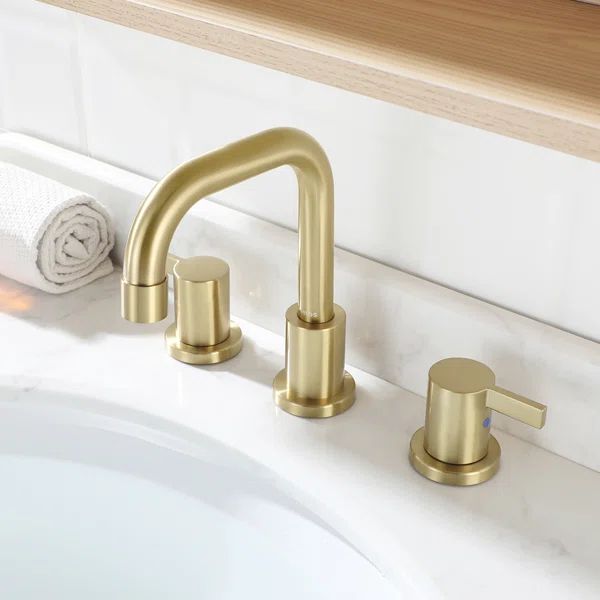 1364908 Widespread Bathroom Faucet with Drain Assembly | Wayfair Professional