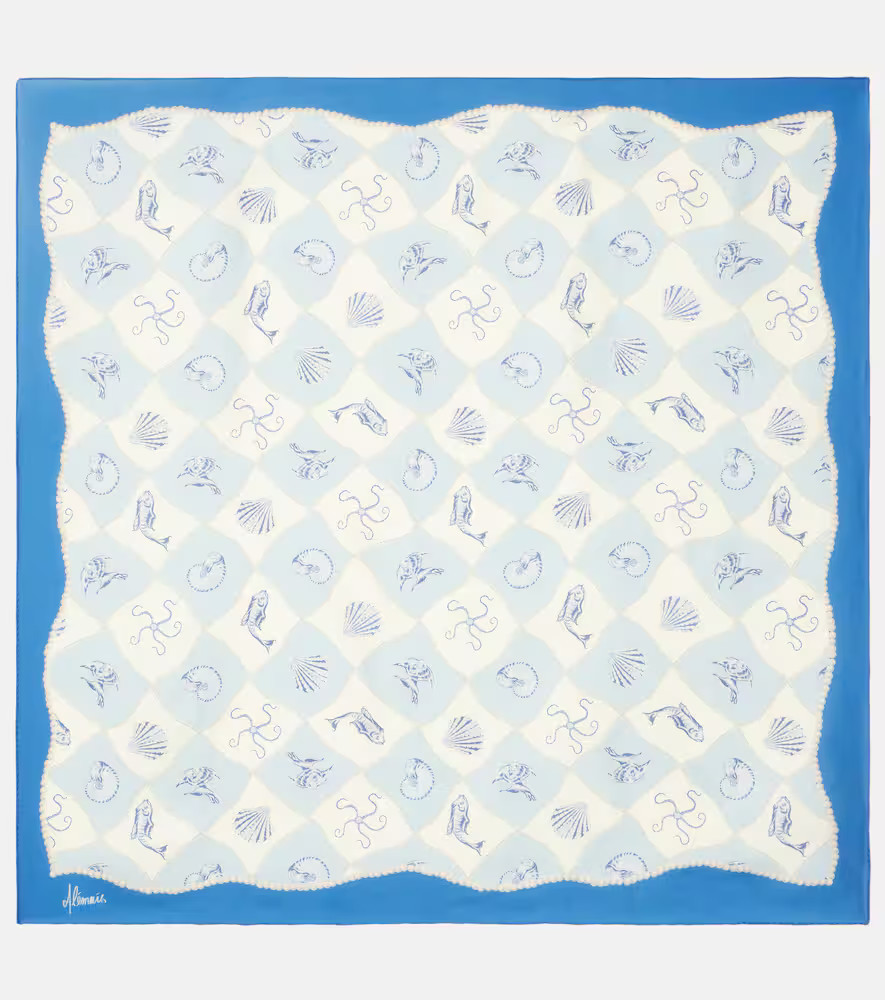 AlÃ©mais Pia printed silk scarf | Mytheresa (US/CA)