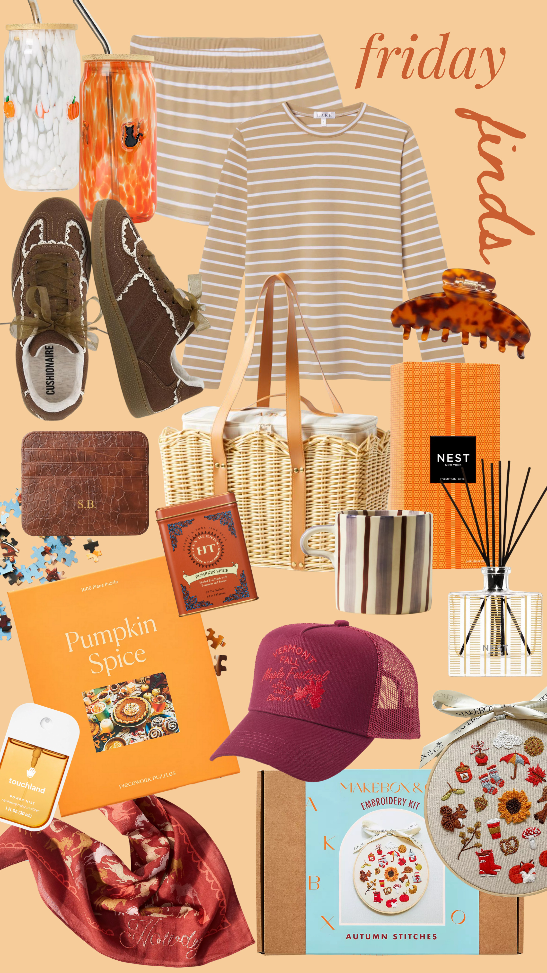Friday Finds! Fall Finds! Fall Wishlist! Fall Wants! Fall Trinkets!  Friday Finds: Fall Break Edition! From cozy nights in to weekend roadtrips, here are some fall finds for every college student! 

 #LTKHalloween #LTKSeasonal #LTKFindsUnder100

 

#LTKHome #LTKStyleTip #LTKSeasonal