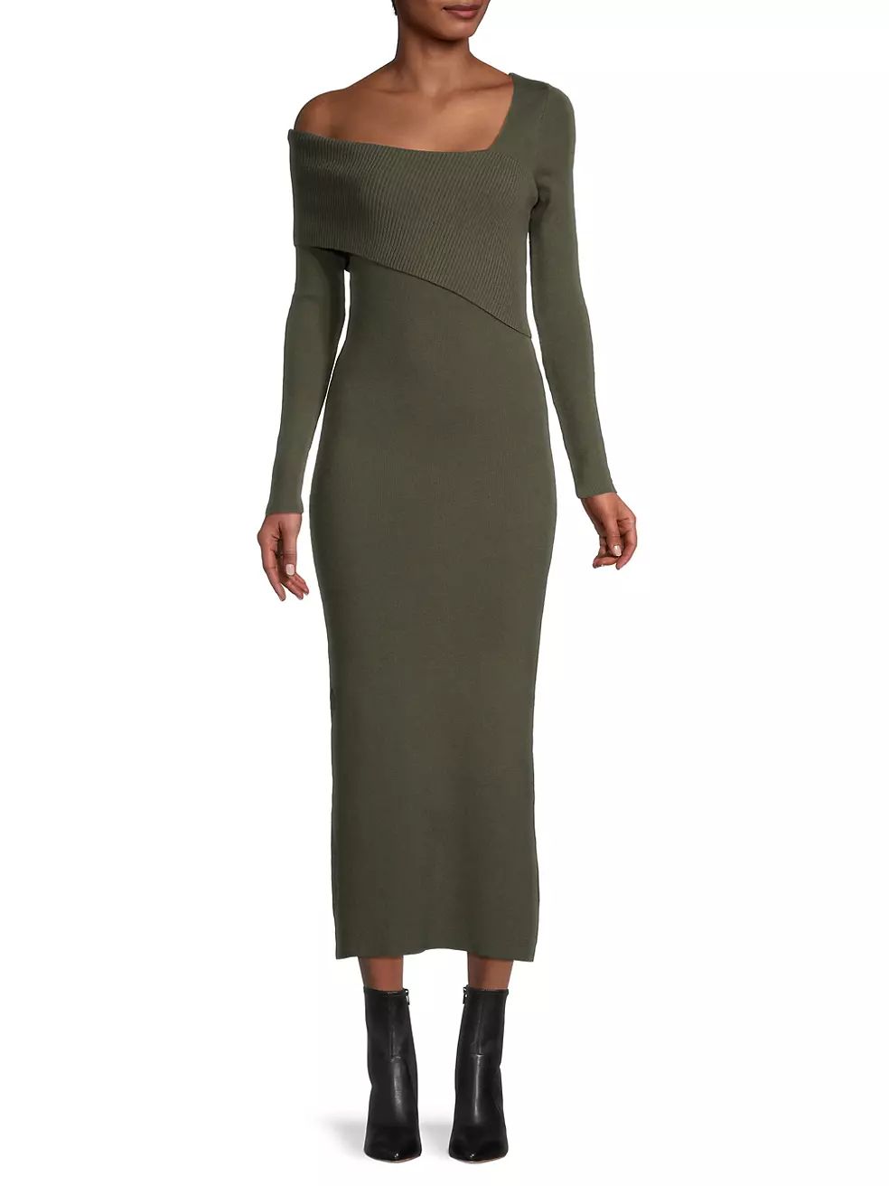 Sylvie One-Shoulder Sweaterdress | Saks Fifth Avenue