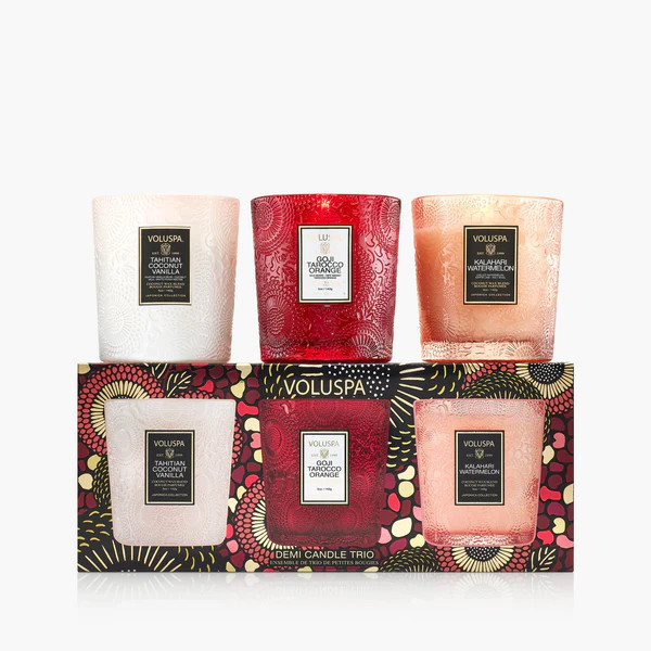 Fruits of Paradise - 3 Demi Candle Gift Set | Voluspa