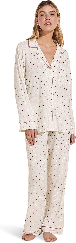 Eberjey Gisele Printed The Long PJ Set | Amazon (US)