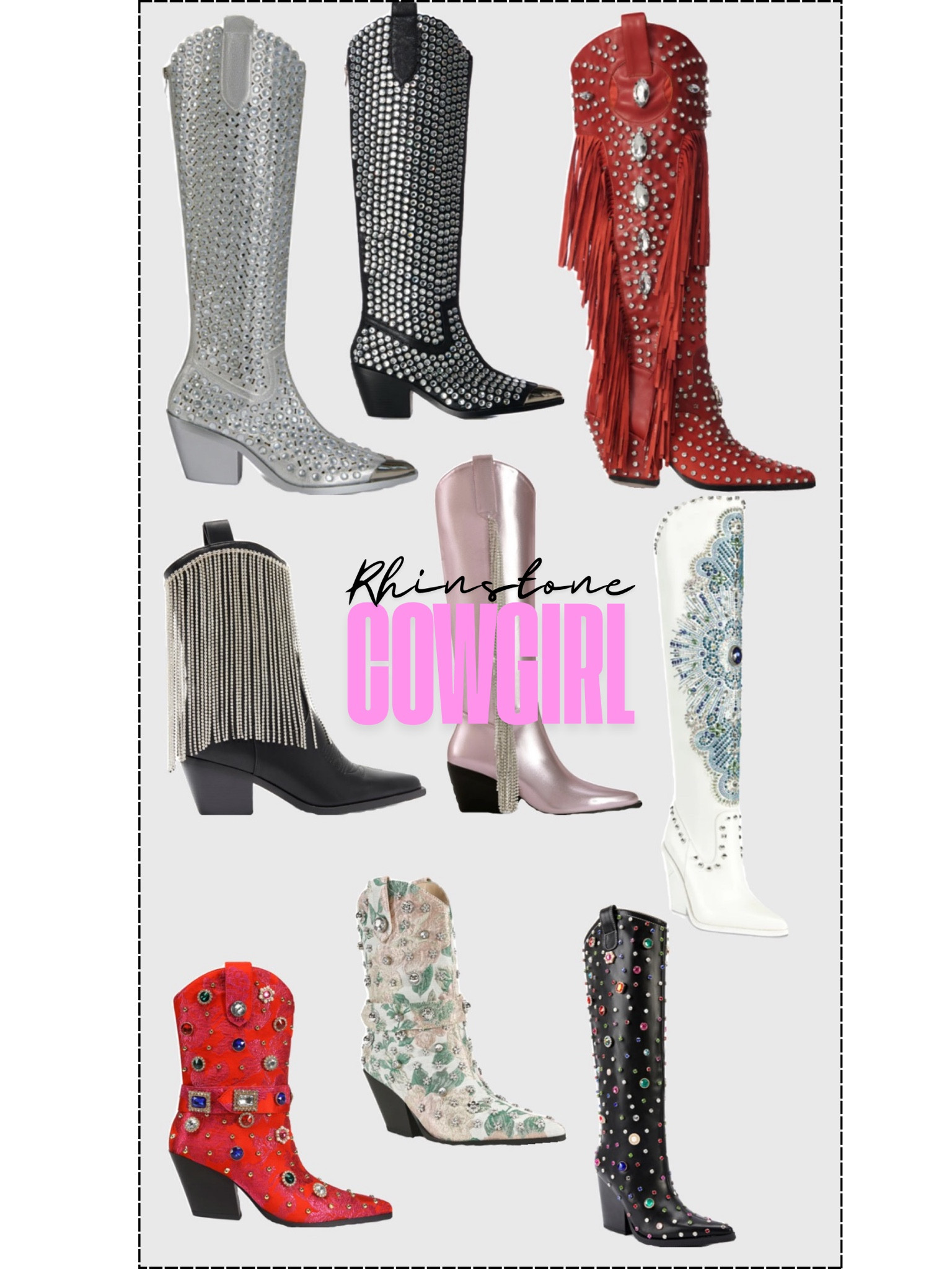Rhinestone Cowgirl! 

#LTKGiftGuide #LTKShoeCrush #LTKStyleTip