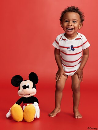 Old Navy x Disney© Mickey Mouse Graphic Bodysuit for Baby | Old Navy | Old Navy (US)