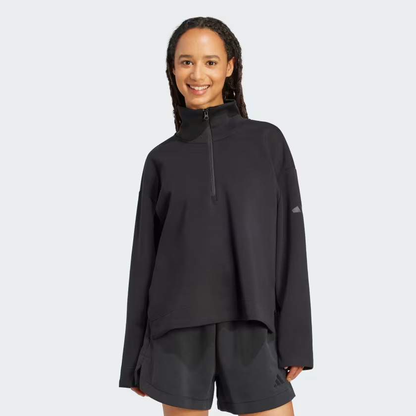 Soft Lux Quarter-Zip | adidas (US)