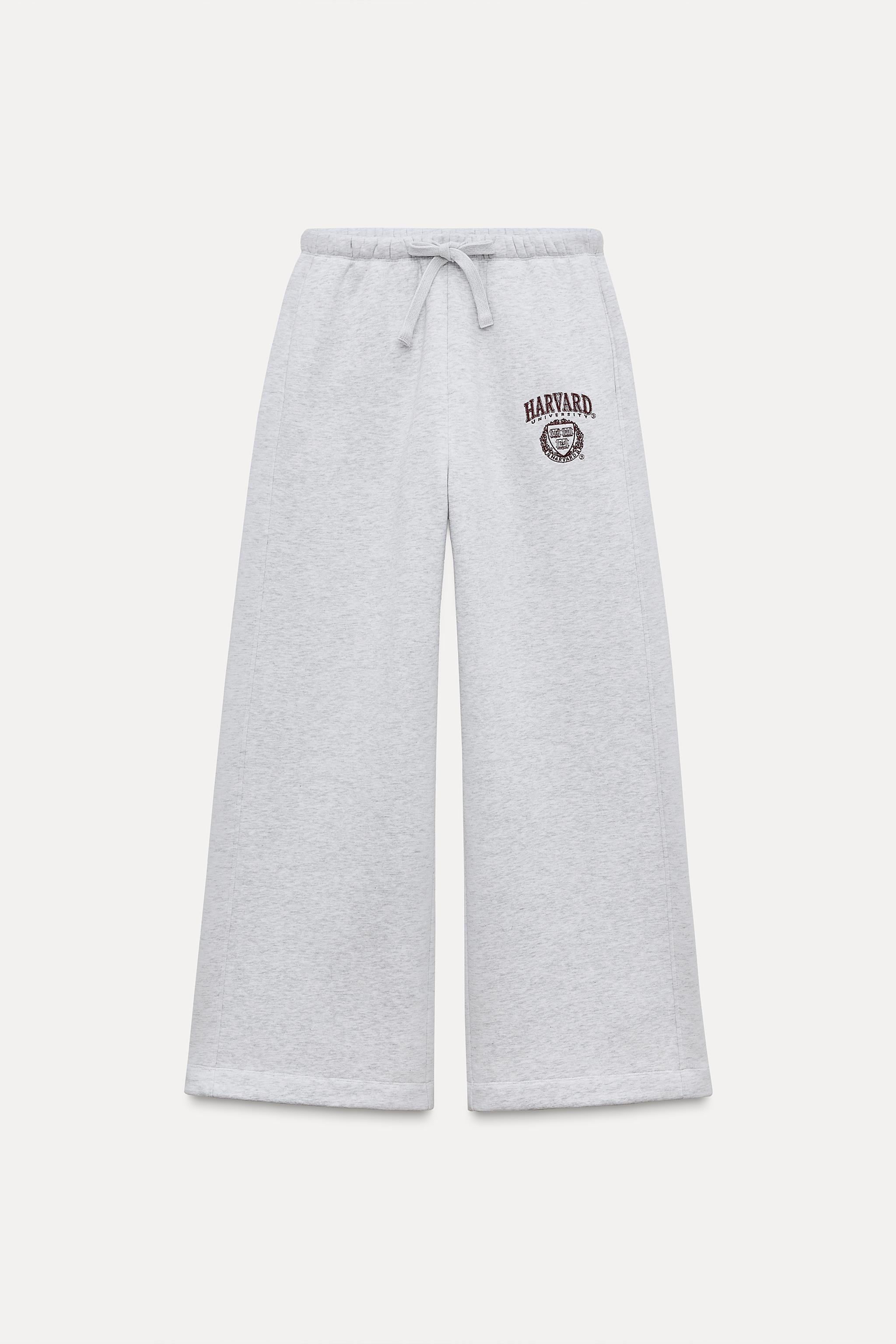 HARVARD UNIVERSITY FLEECE PANTS | Zara US
