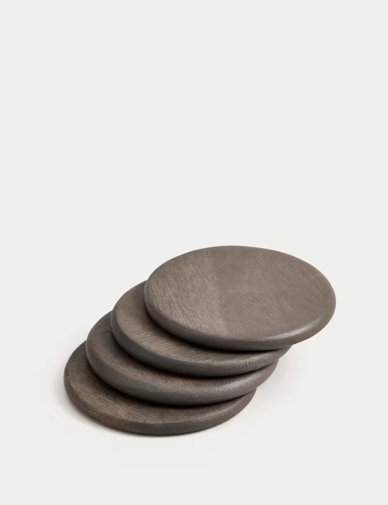 Set of 4 Wooden Coasters | Marks & Spencer (UK)