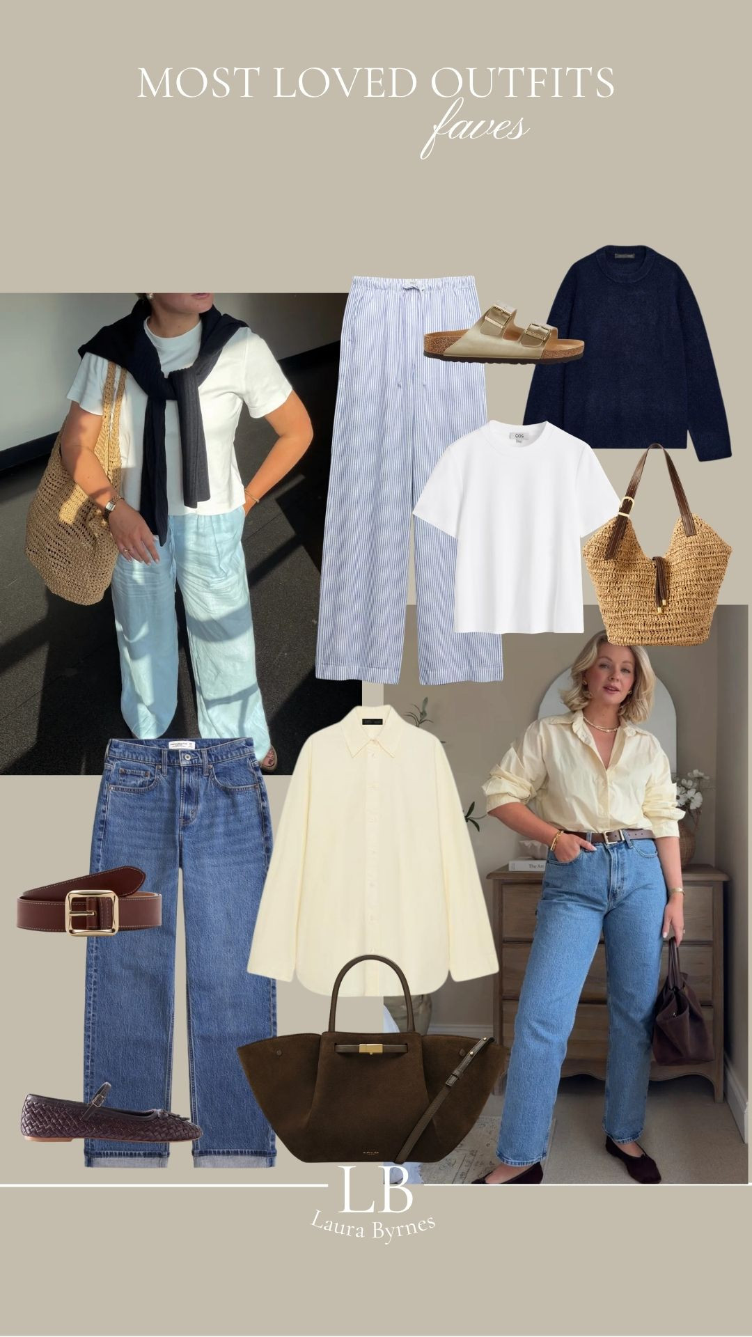 Most loved outfits this week! 

Casual everyday outfit, Neutral summer wardrobe, Capsule wardrobe favourites, Classic denim outfit, Effortless casual style, Minimal everyday dressing, Jeans, UK Summer Outfit    

 #LTKuk #LTKsummer #LTKeurope