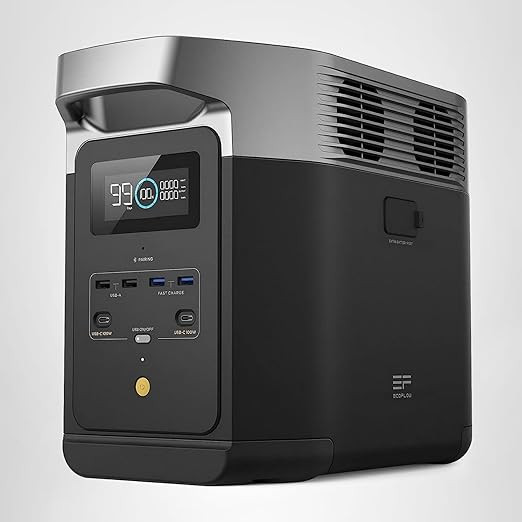 EF ECOFLOW Portable Power Station DELTA 2, 1024Wh LiFePO4 (LFP) Battery, 1800W AC/100W USB-C Outp... | Amazon (US)