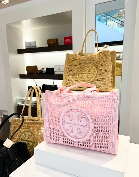 The cutest summer bags! Love the pink one so much. Take $25 off every $100 currently @bloomingdales . Summer style, pink bag, crochet bag 

#LTKSaleAlert #LTKItBag #LTKSeasonal