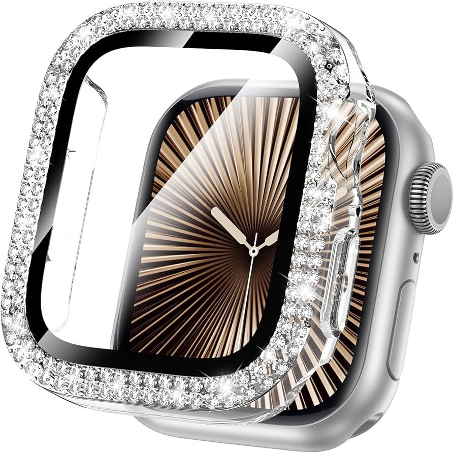 Goton Bling Screen Protector Compatible for Apple Watch Series 10 9 8 7 6 5 4 SE 2 41mm 44mm 40mm... | Amazon (US)