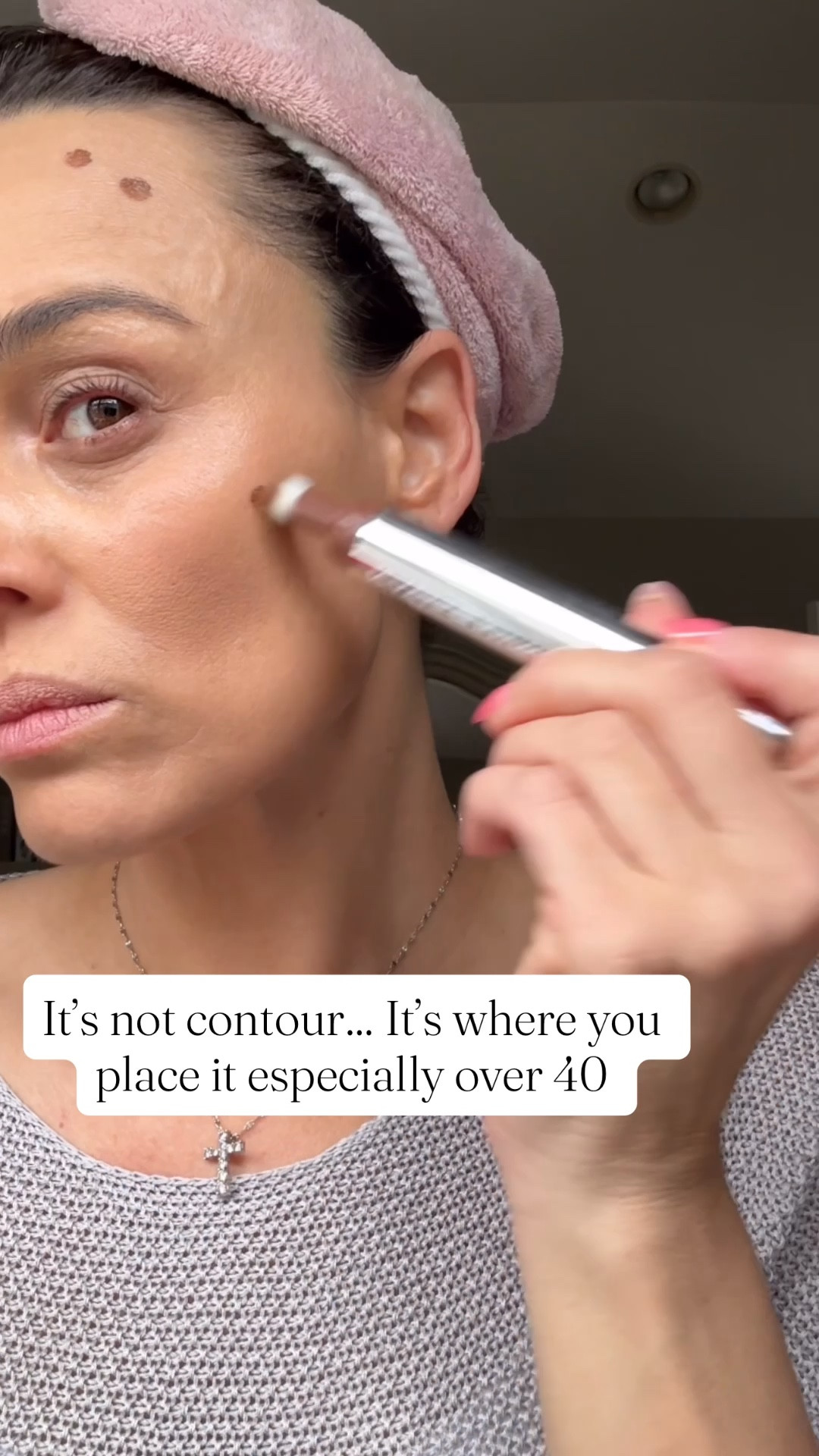 Contour should lift your face… Not weigh it down. I’m curious are you still contouring? You can also add to mention with bronzer. 

#LTKBeauty